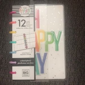 Happy planner mini undated vertical